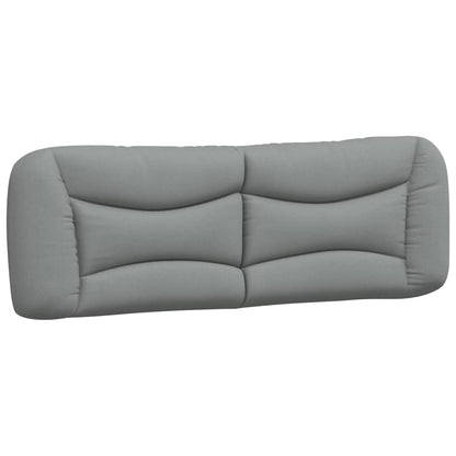 Bedframe Met Hoofdbord Stof Lichtgrijs 160X200 Cm