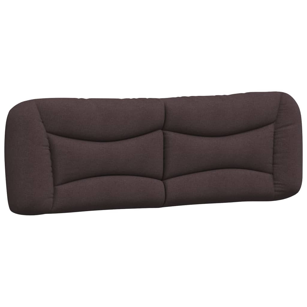 Bedframe zonder matras "Hvar" stof donkerbruin 160x200 cm