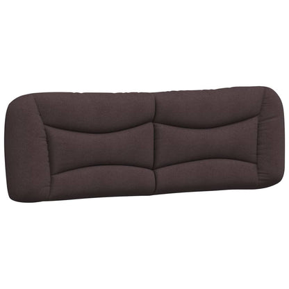 Bedframe zonder matras "Hvar" stof donkerbruin 160x200 cm