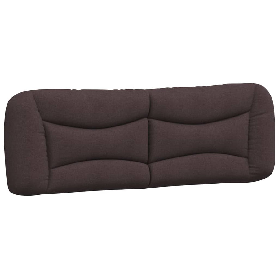 Bedframe zonder matras "Hvar" stof donkerbruin 160x200 cm