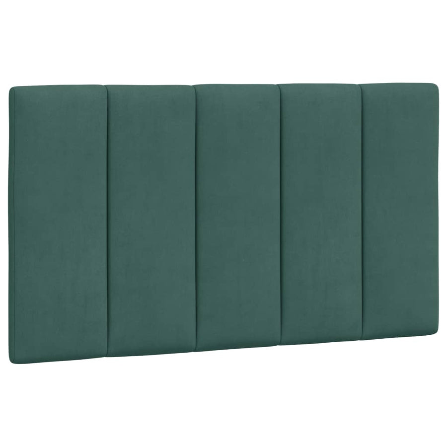 Bedframe Zonder Matras Fluweel 90 x 200 cm Donkergroen