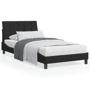 Bedframe 100x200 cm fluweel zwart