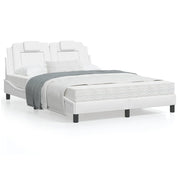 Bed frame "Viana" without mattress faux leather white 120x200 cm