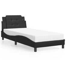 Bedframe zonder matras "Zadar" kunstleer zwart 100x203 cm