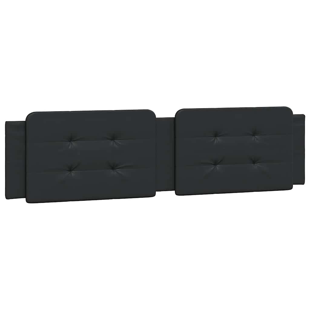 Bedframe zonder matras "Zadar" kunstleer zwart 193x203 cm