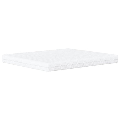 Bed met matras fluweel donkergrijs 180x200 cm