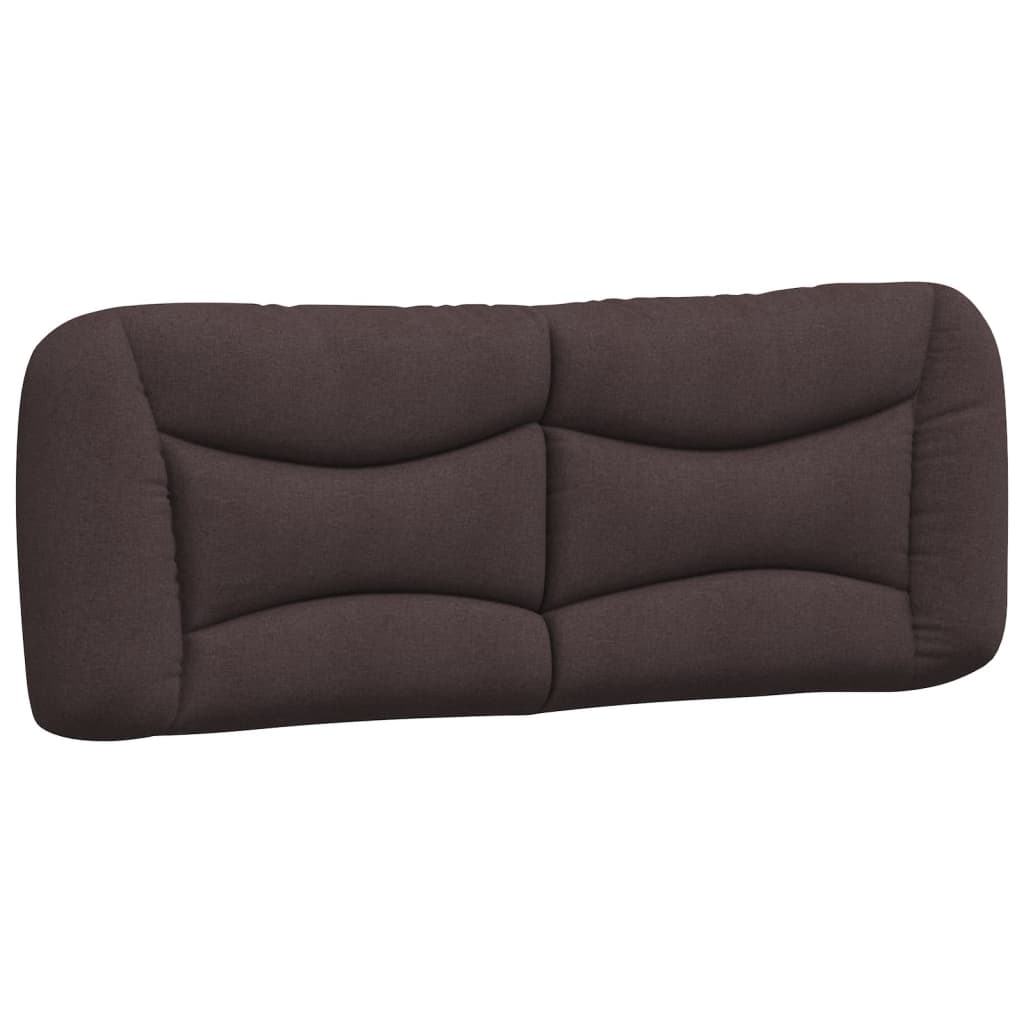 Bedframe Met Led-Verlichting Stof Donkerblauw 140X190 Cm