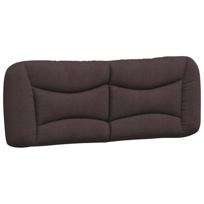 Bedframe Met Led-Verlichting Stof Donkerbruin 180X200 Cm