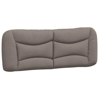 Bedframe Met Led-Verlichting Stof Taupe 180X200 Cm