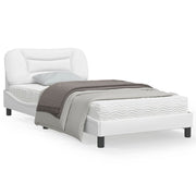 Bedframe wit 100x200 cm met LED