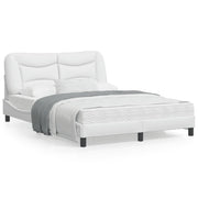 Bedframe wit 120x200 cm met LED