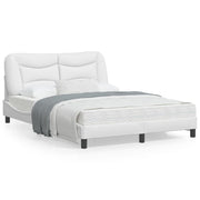 Bedframe 140x190 cm wit met LED