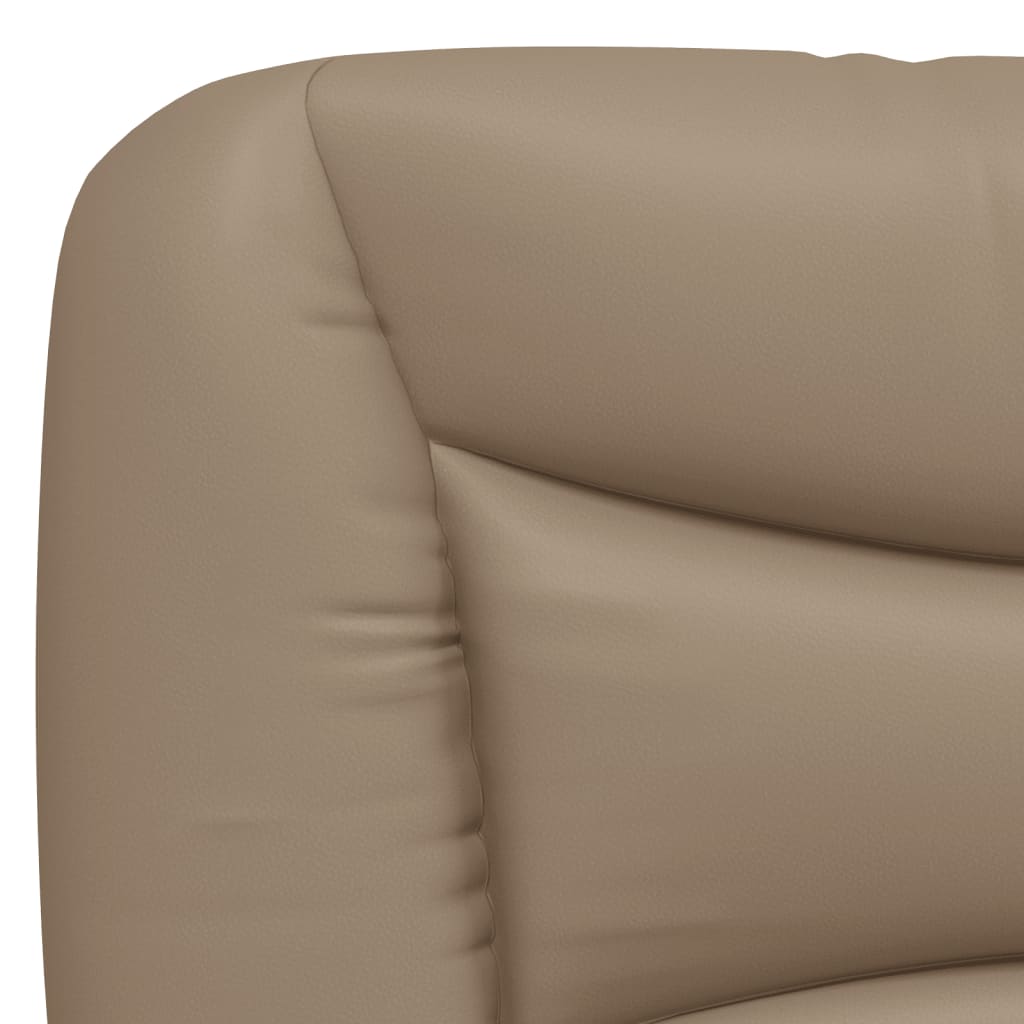 Bedframe met LED zonder matras "Hvar" cappuccino 200x200 cm