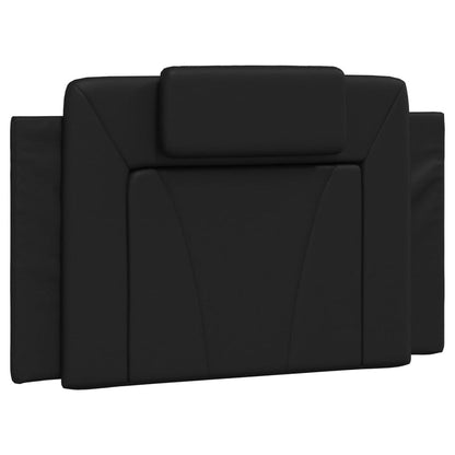 Bedframe Met Led-Verlichting Kunstleer Zwart 90X190 Cm
