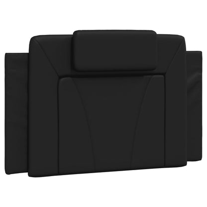Bedframe Met Led-Verlichting Kunstleer Zwart 90X200 Cm