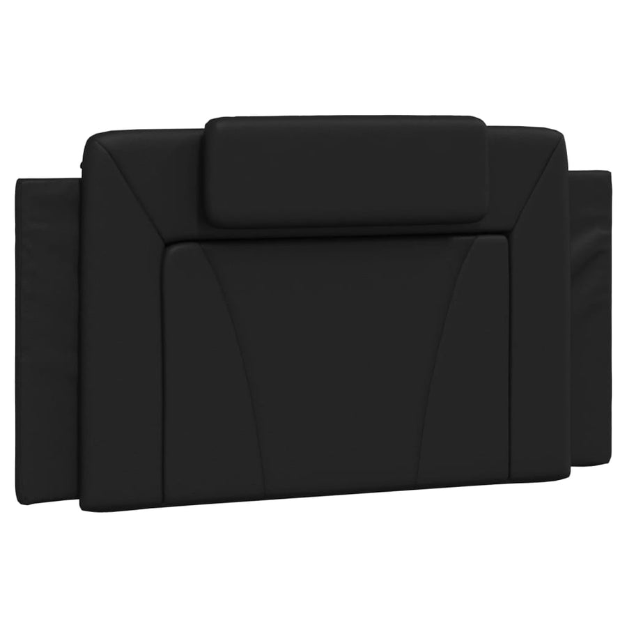 Bedframe Met Led-Verlichting Kunstleer Zwart 100X200 Cm