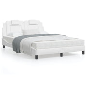 Bed frame "Viana" with LED without mattress white 120x200 cm