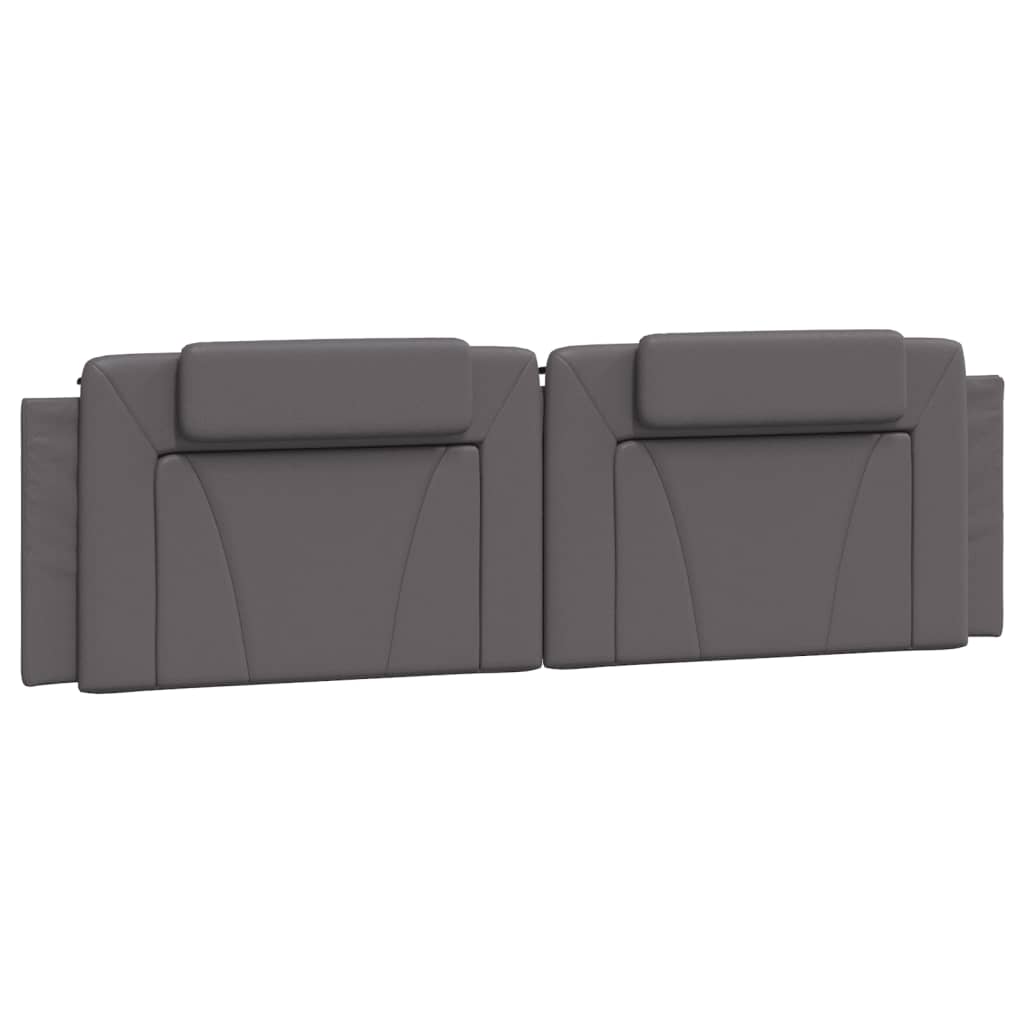 Bedframe met LED-verlichting kunstleer zwart 180x200 cm