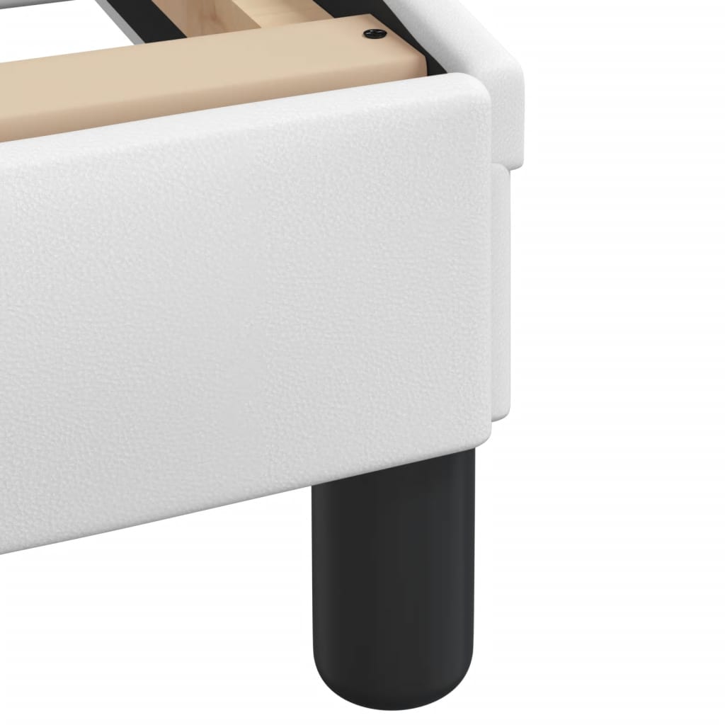 Bedframe "Viana" met LED zonder matras wit 100x203 cm