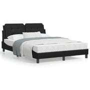 Bedframe zwart 120x200 cm met LED