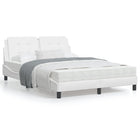 Bedframe wit 140x190 cm met LED