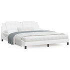 Bedframe wit 180x200 cm met LED