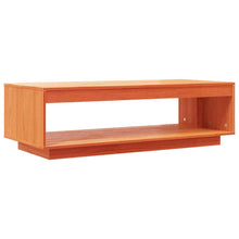 Salontafel 110X50X33,5 Cm Massief Grenenhout Wasbruin