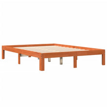 Bedframe Massief Grenenhout 120 x 190 cm Wasbruin