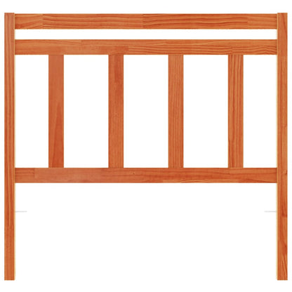 Hoofdbord 100 Cm Massief Grenenhout Wasbruin