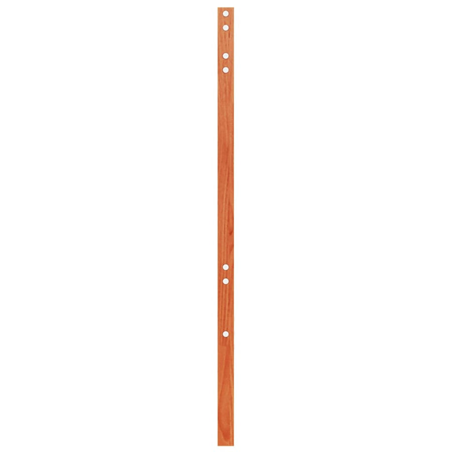Hoofdbord 100 Cm Massief Grenenhout Wasbruin