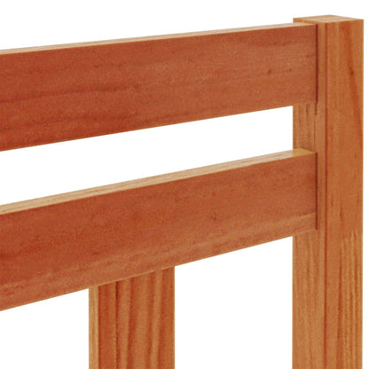 Hoofdbord 100 Cm Massief Grenenhout Wasbruin
