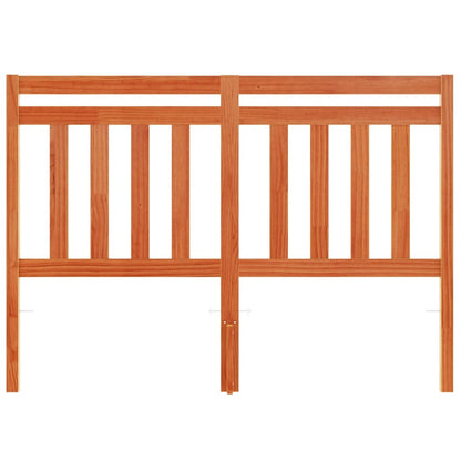 Hoofdbord 135 Cm Massief Grenenhout Wasbruin