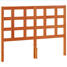 Hoofdbord 135 Cm Massief Grenenhout Wasbruin