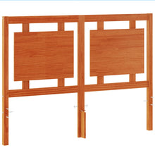 Hoofdbord 135 Cm Massief Grenenhout Wasbruin