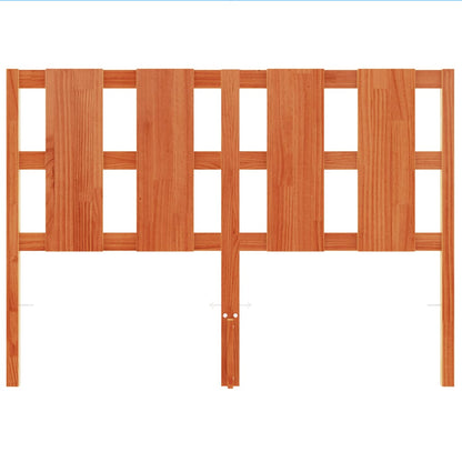 Hoofdbord 135 Cm Massief Grenenhout Wasbruin