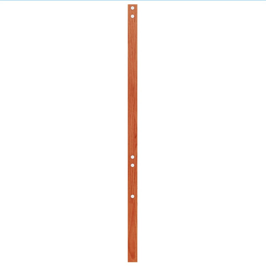 Hoofdbord 100 Cm Massief Grenenhout Wasbruin