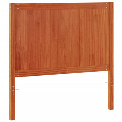 Hoofdbord 100 Cm Massief Grenenhout Wasbruin
