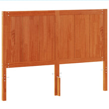 Hoofdbord 135 Cm Massief Grenenhout Wasbruin