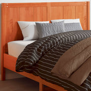 Headboard 150 cm solid pine wax brown