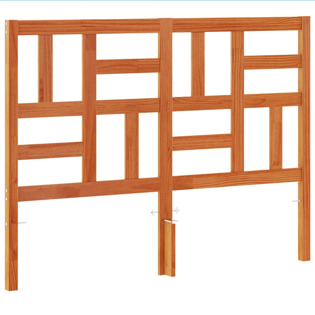 Hoofdbord 180 Cm Massief Grenenhout Wasbruin
