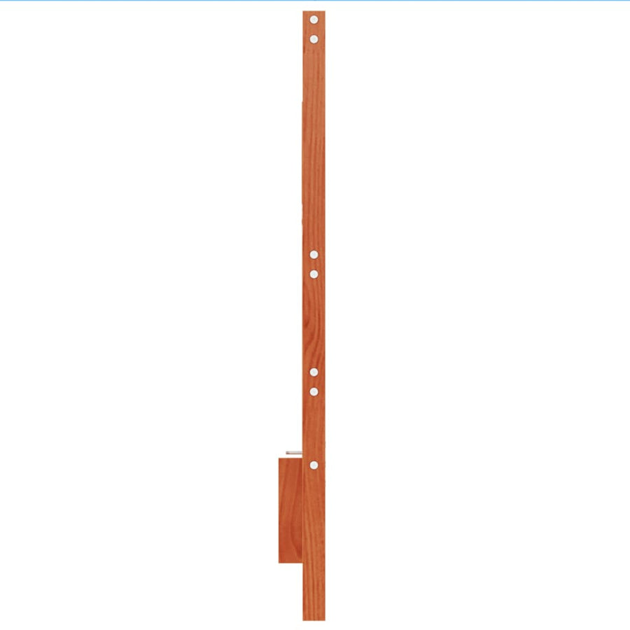Hoofdbord 180 Cm Massief Grenenhout Wasbruin