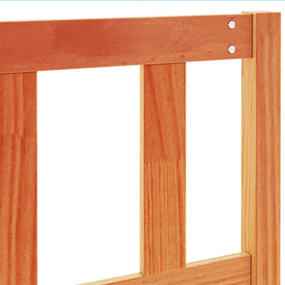Hoofdbord 180 Cm Massief Grenenhout Wasbruin