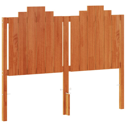 Hoofdbord 135 Cm Massief Grenenhout Wasbruin