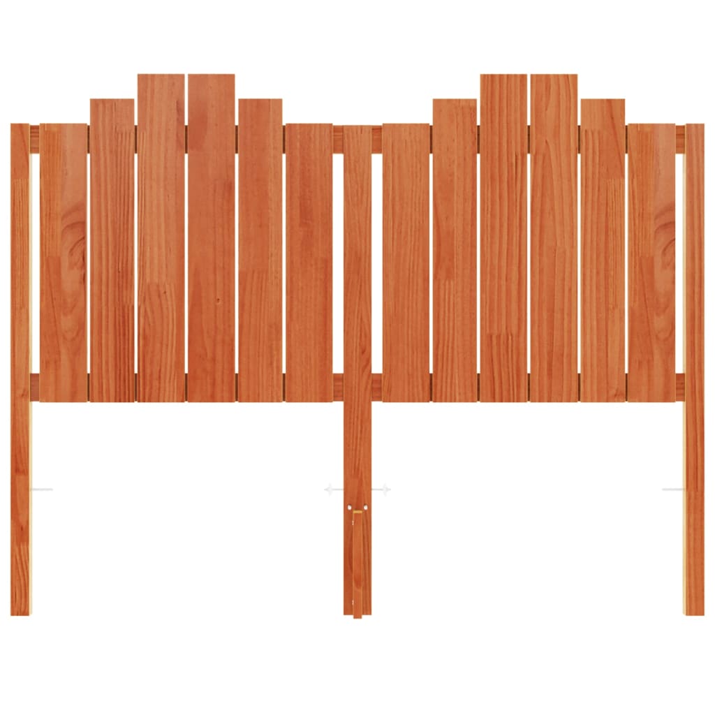 Hoofdbord 135 Cm Massief Grenenhout Wasbruin