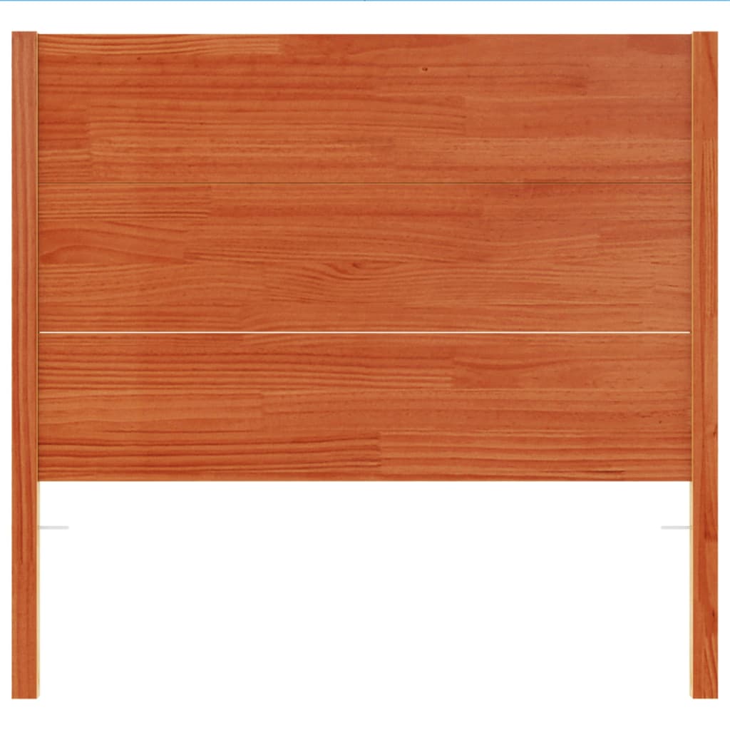 Hoofdbord 100 Cm Massief Grenenhout Wasbruin