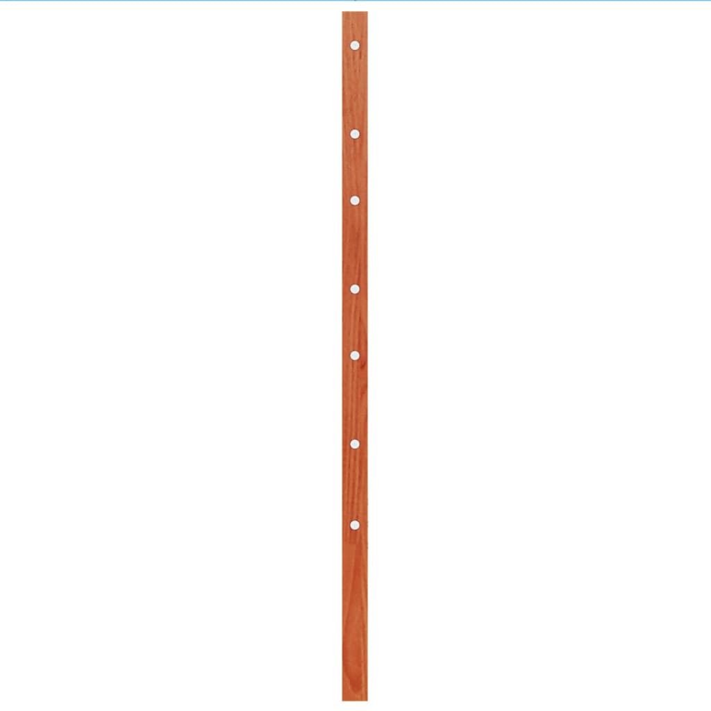 Hoofdbord 100 Cm Massief Grenenhout Wasbruin