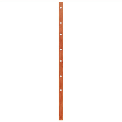 Hoofdbord 100 Cm Massief Grenenhout Wasbruin