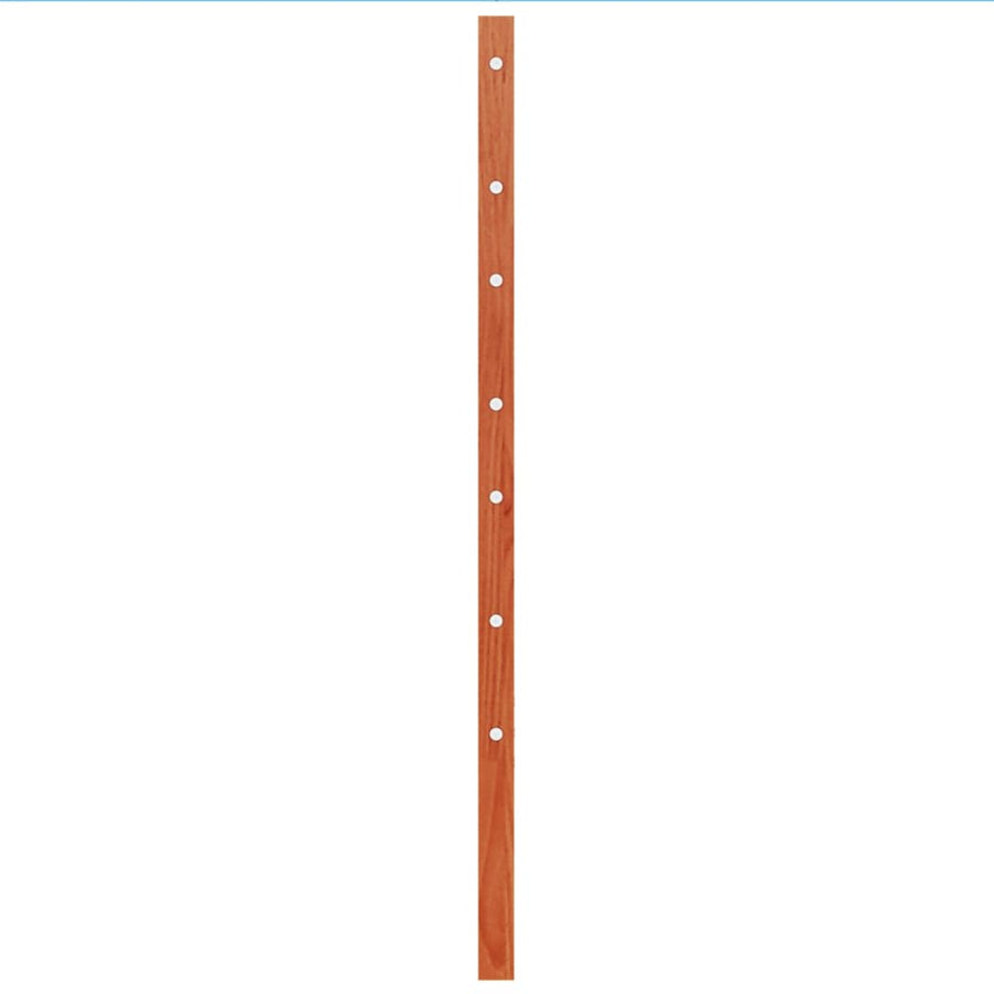 Hoofdbord 100 Cm Massief Grenenhout Wasbruin