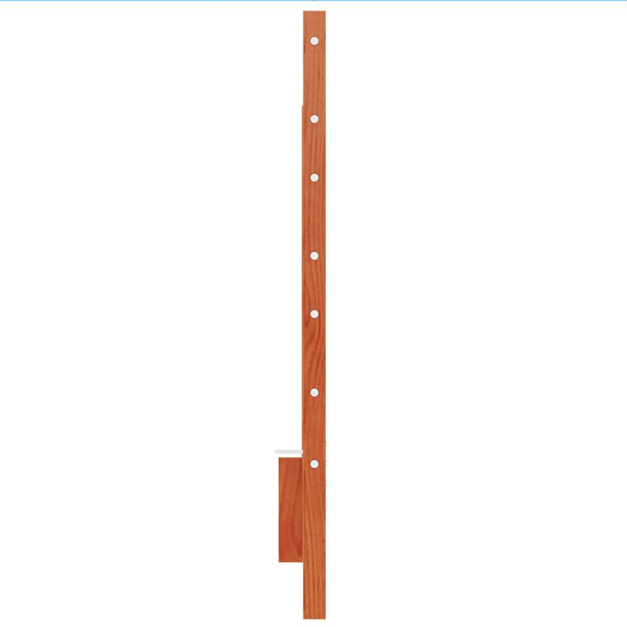 Hoofdbord 150 Cm Massief Grenenhout Wasbruin