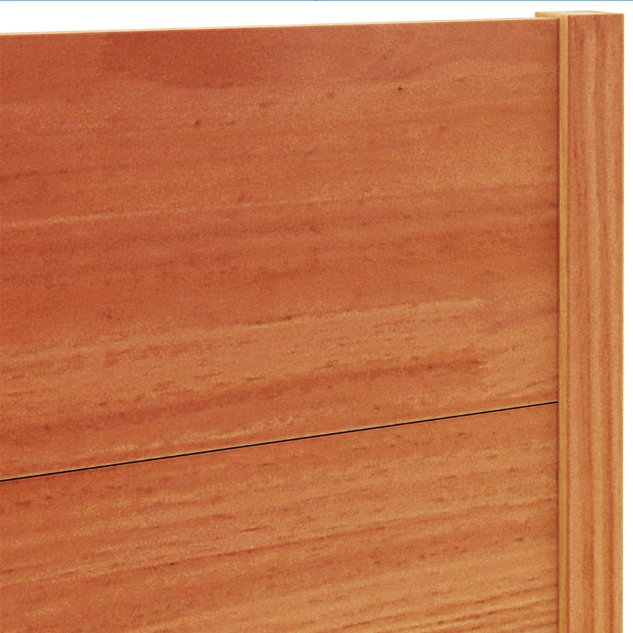 Hoofdbord 150 Cm Massief Grenenhout Wasbruin